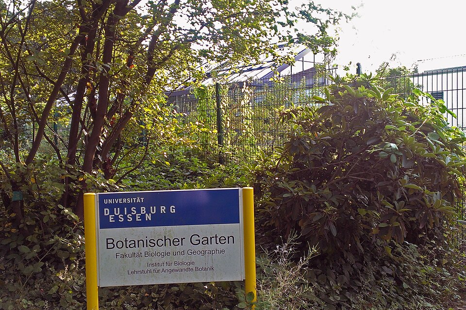 Botanischer Garten der Universität Duisburg-Essen（Germany）