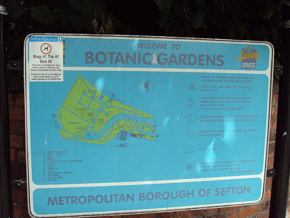 Southport Botanic Gardens（United Kingdom）