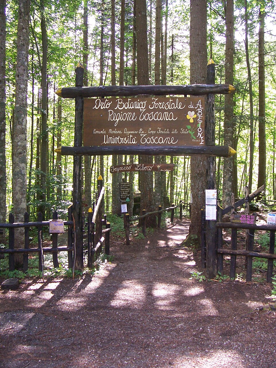 Orto Botanico Forestale dell'Abetone（Italy）