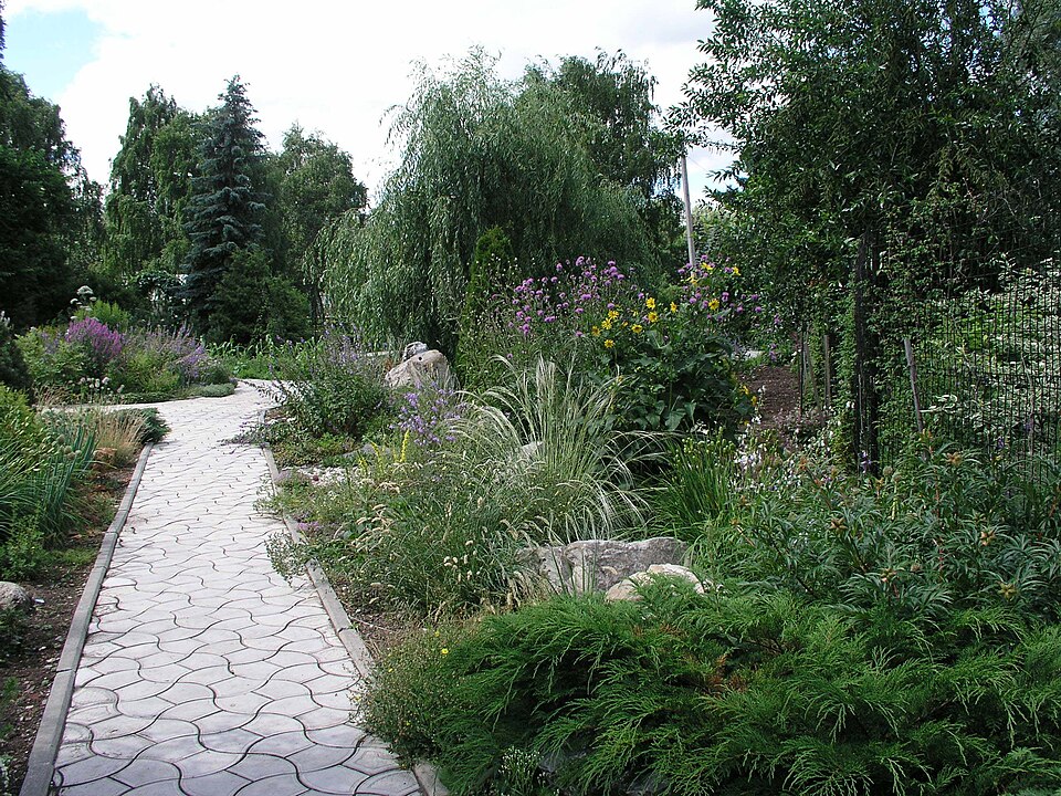 Botanical garden of Perm State University（Russia）