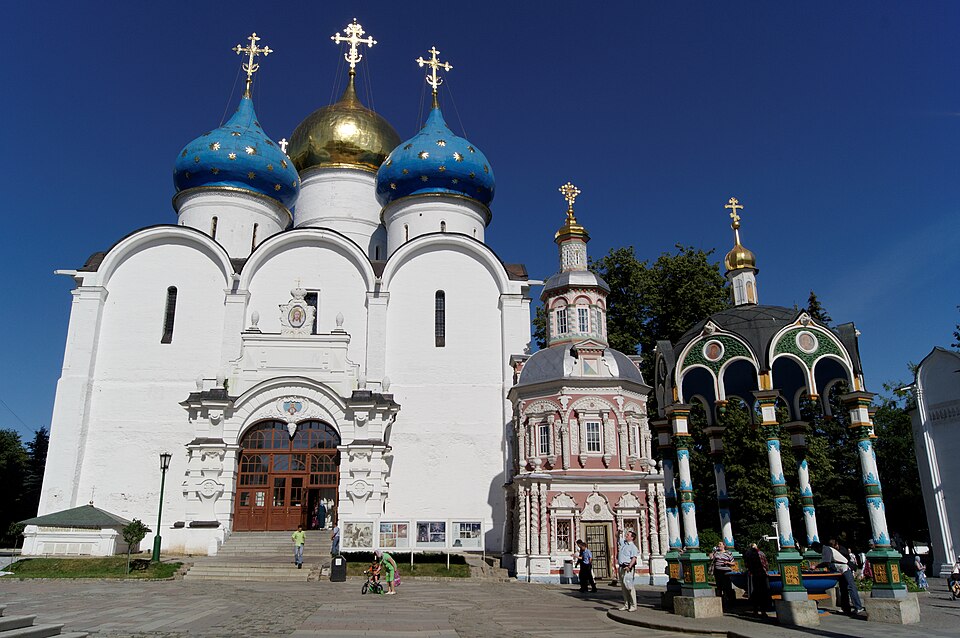 Assumption Cathedral in Sergiev Posad（Russia）