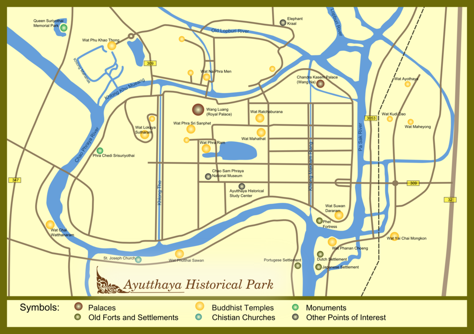 Ayutthaya Historical Park（Thailand）