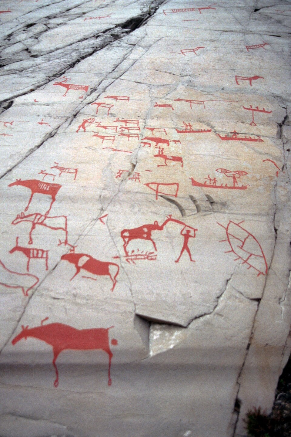 Rock carvings at Alta（Norway）