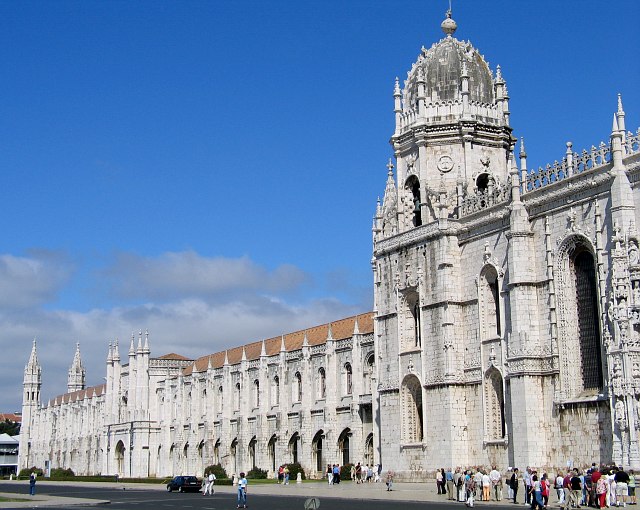 Monastery of the Hieronymites and Tower of Belém in Lisbon（Portugal）
