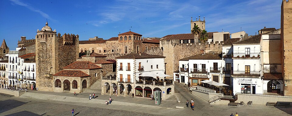 old town of Cáceres（Spain）