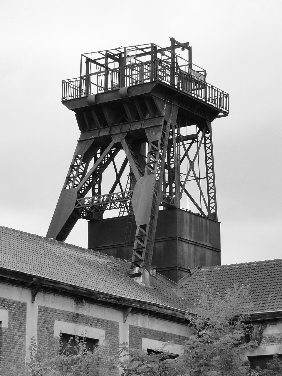 Fosse n° 5 des mines de Meurchin（France）
